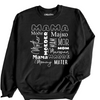 Mom In Different Languages Sweatshirt